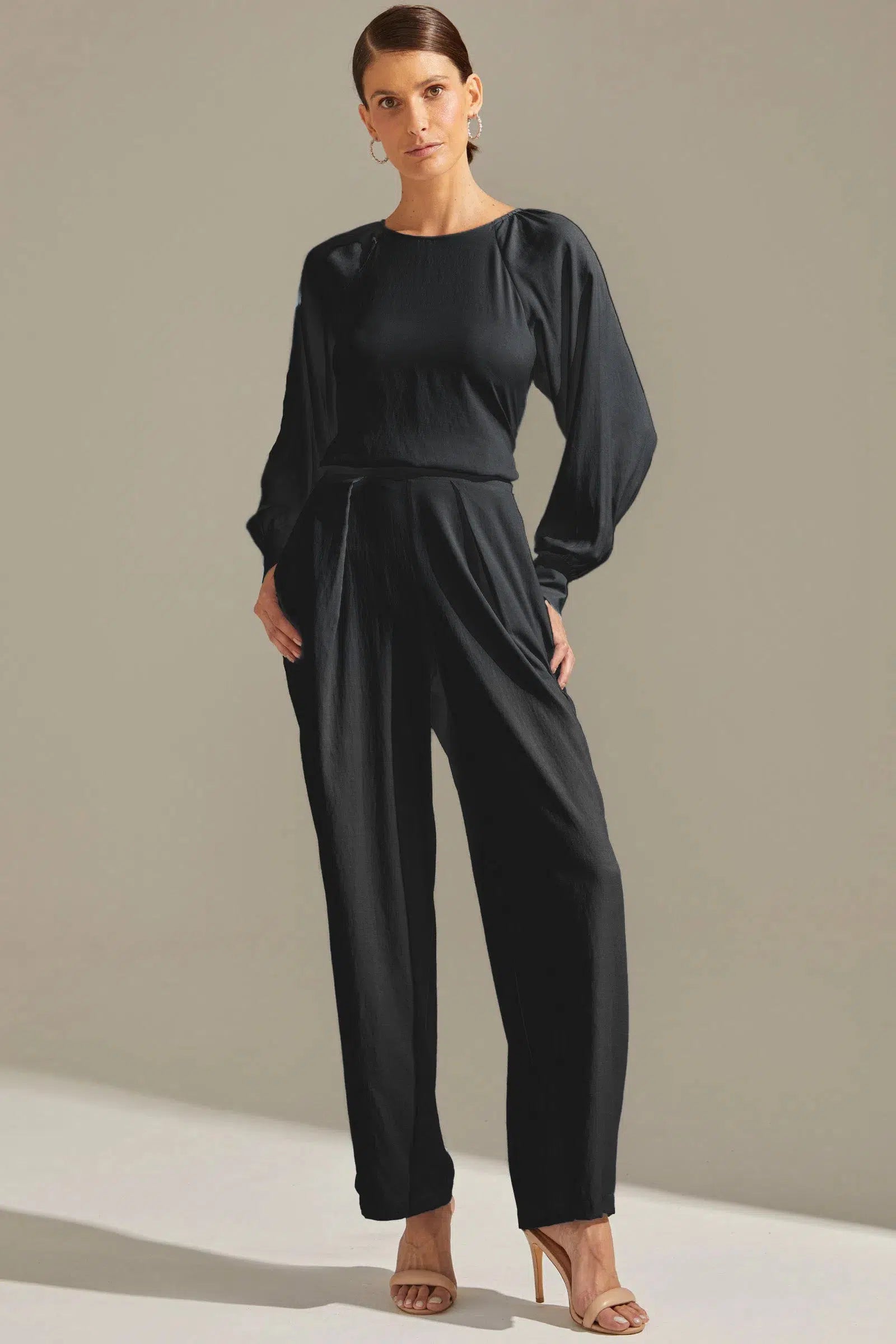 Blusa Manga Longa em Viscose 70817 Linzzi