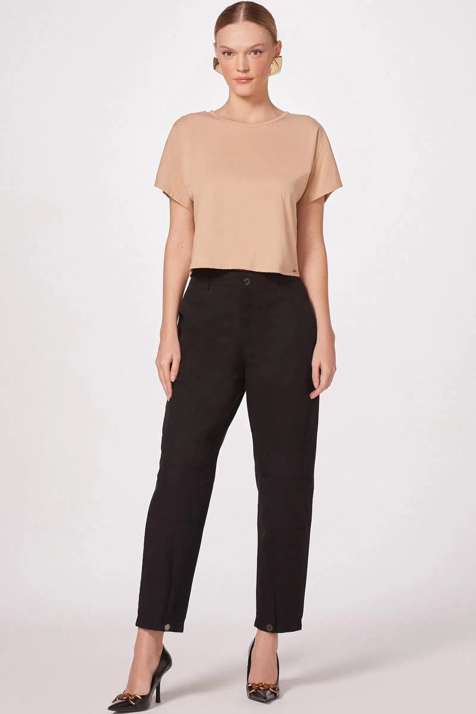 Blusa em Meia Malha 80277 Linzzi