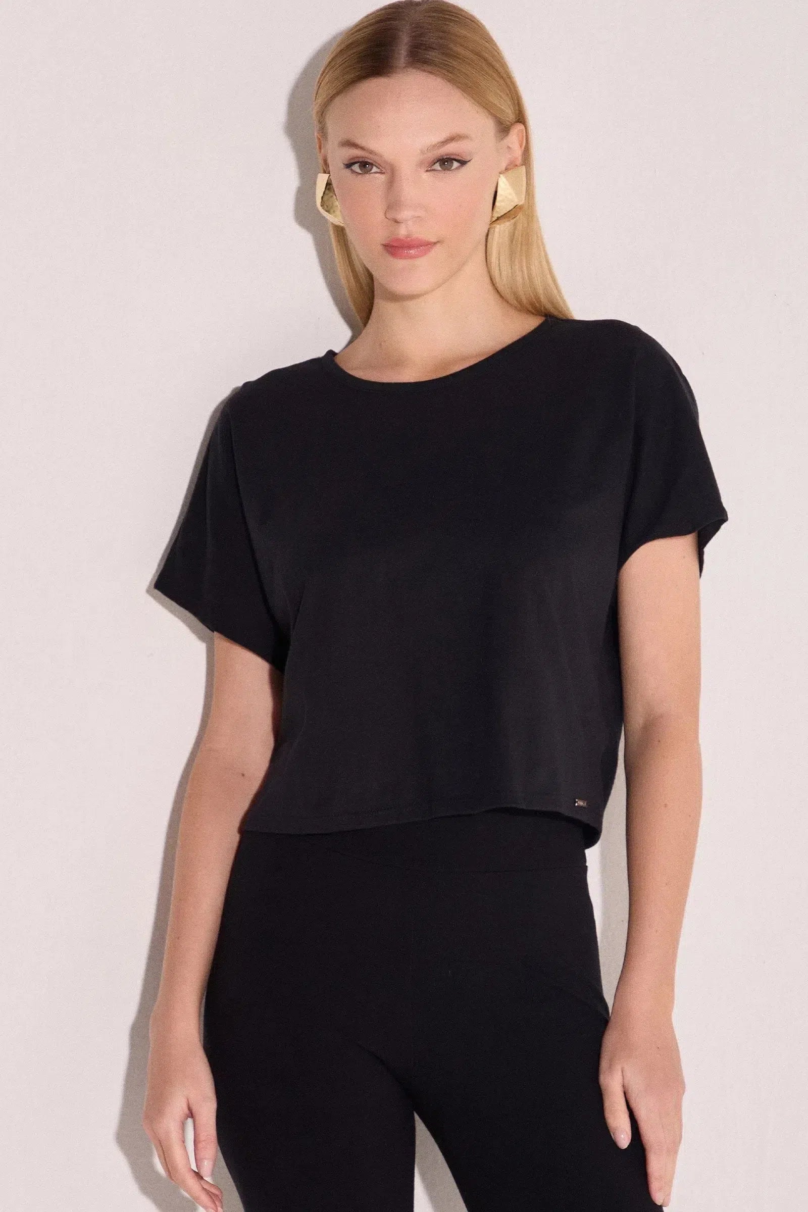 Blusa em Meia Malha 80277 Linzzi