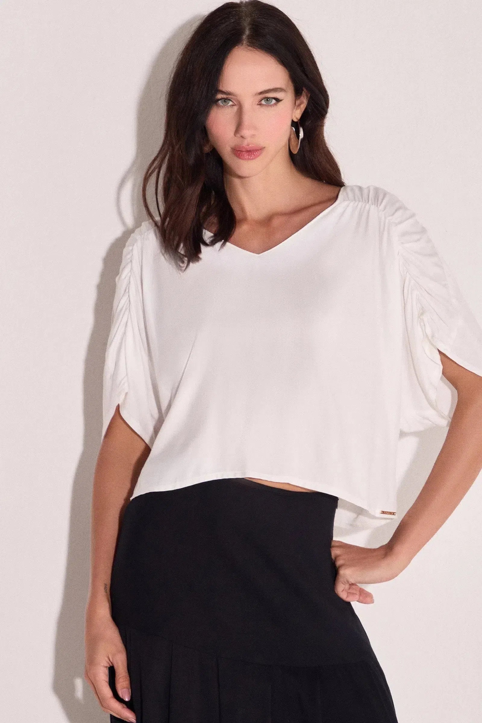 Blusa em Viscose 82174 Linzzi