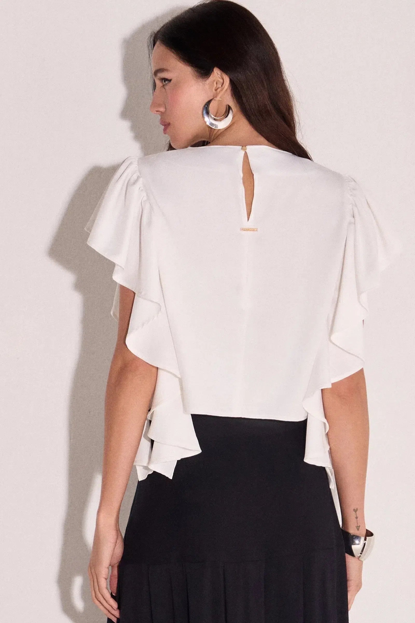 Blusa em Viscose 82174 Linzzi