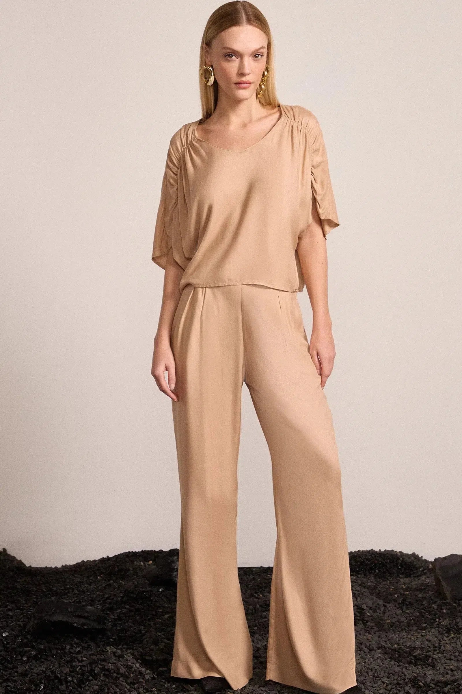 Blusa em Viscose 82174 Linzzi