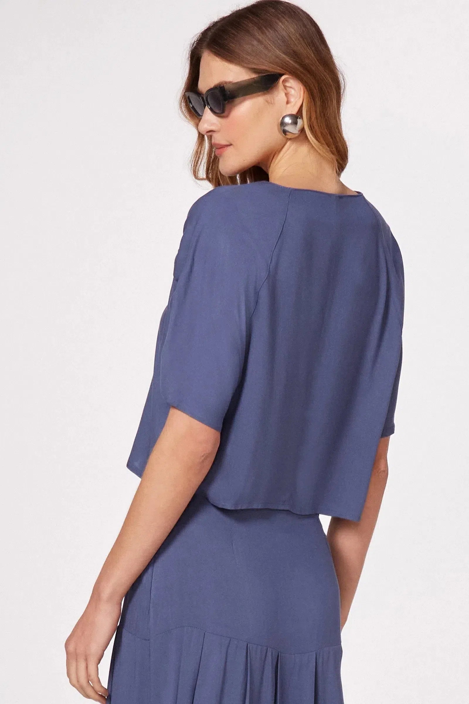 Blusa em Viscose 82174 Linzzi