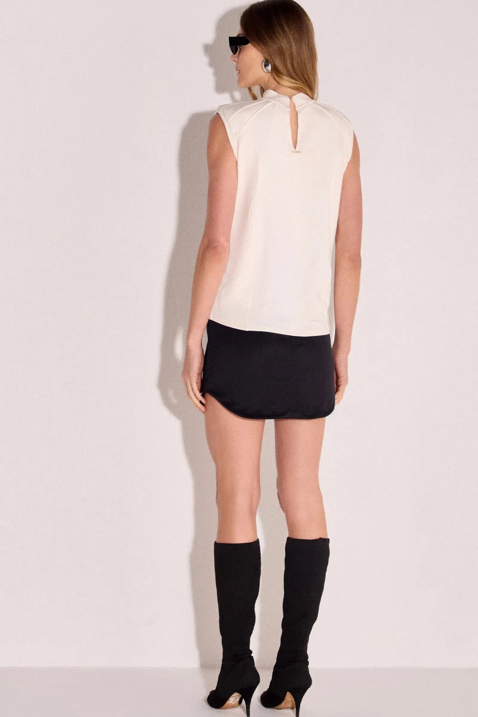 Blusa Muscle em Molevisco 81125 Linzzi