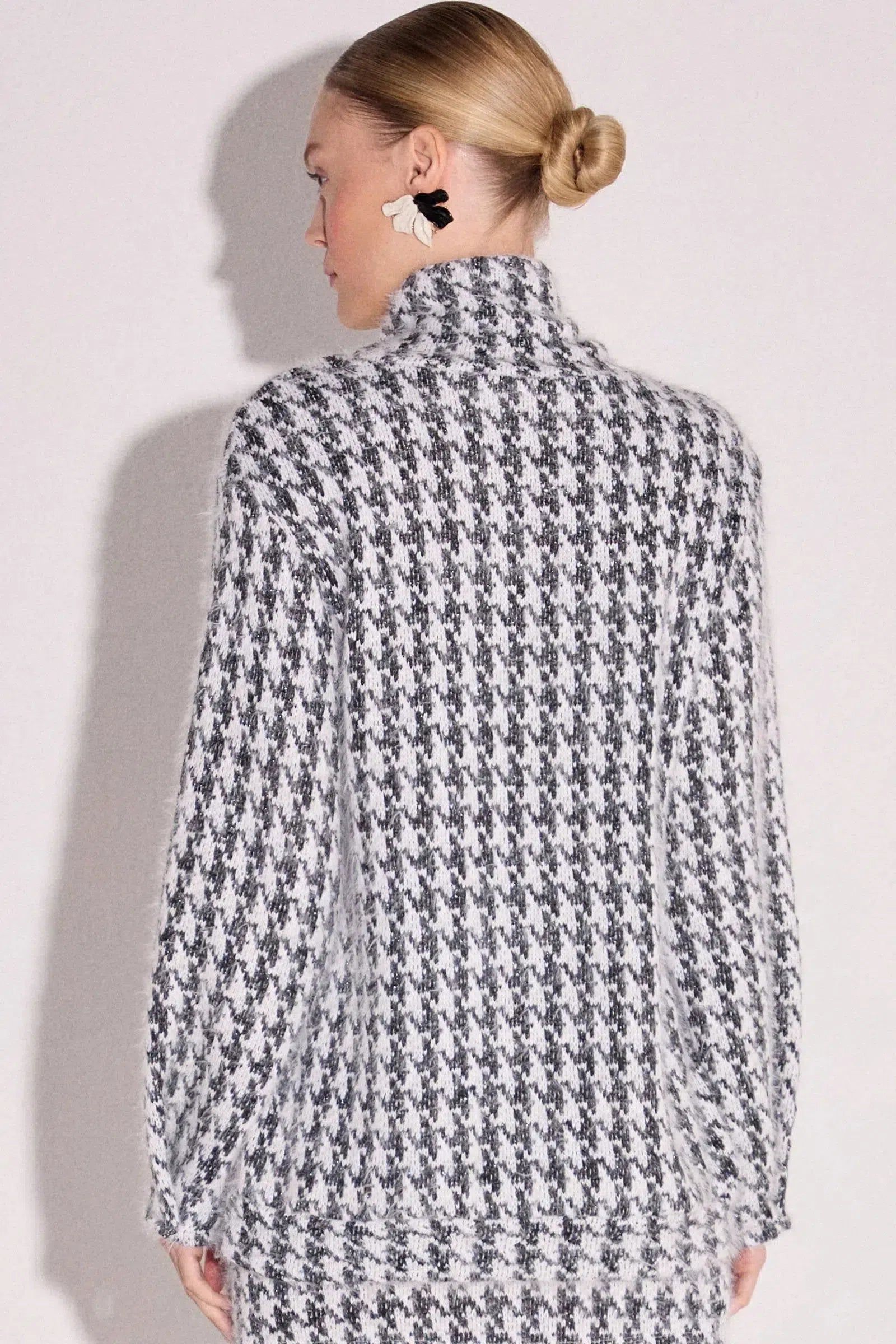 Blusão Pullover em Tricô P&B 81441 Linzzi