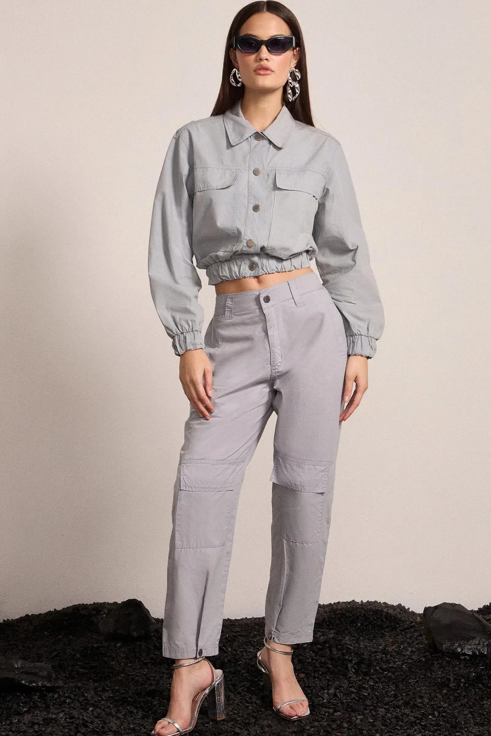 Calça Cargo em Sarja 79073 Linzzi