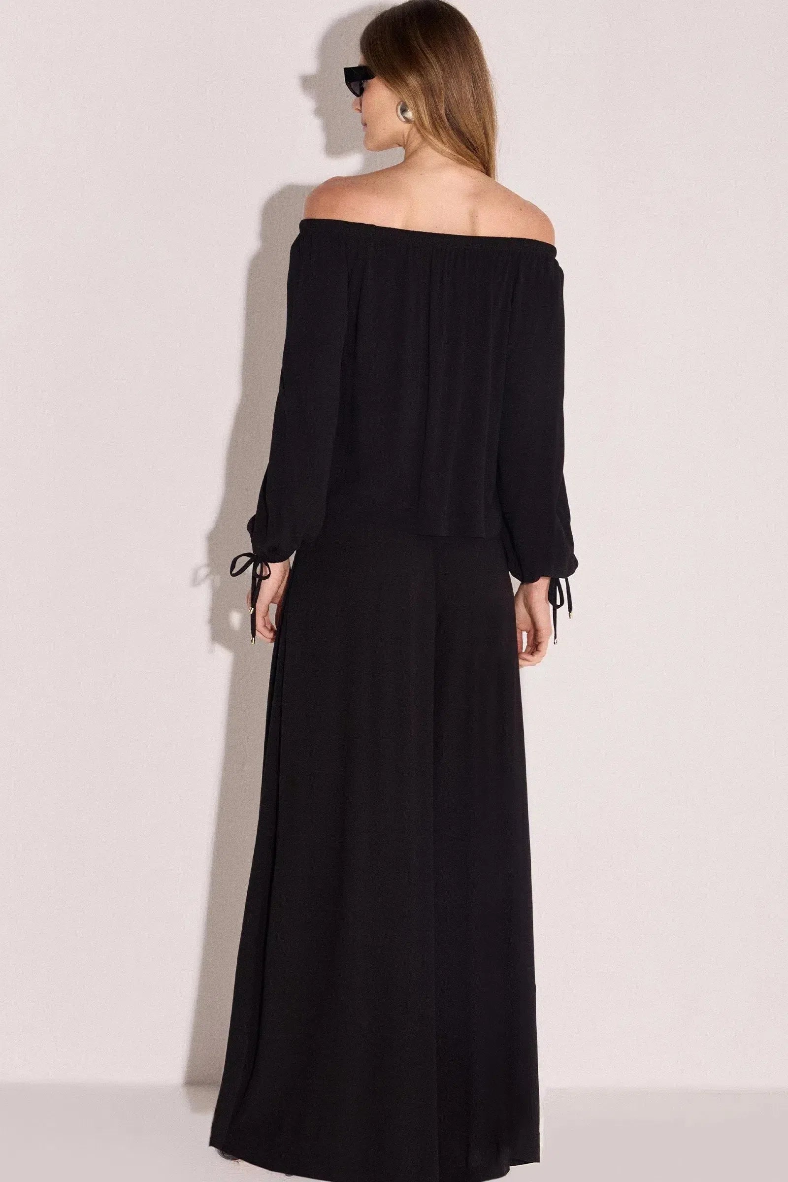 Calça Pantalona em Crepe 86069 Linzzi