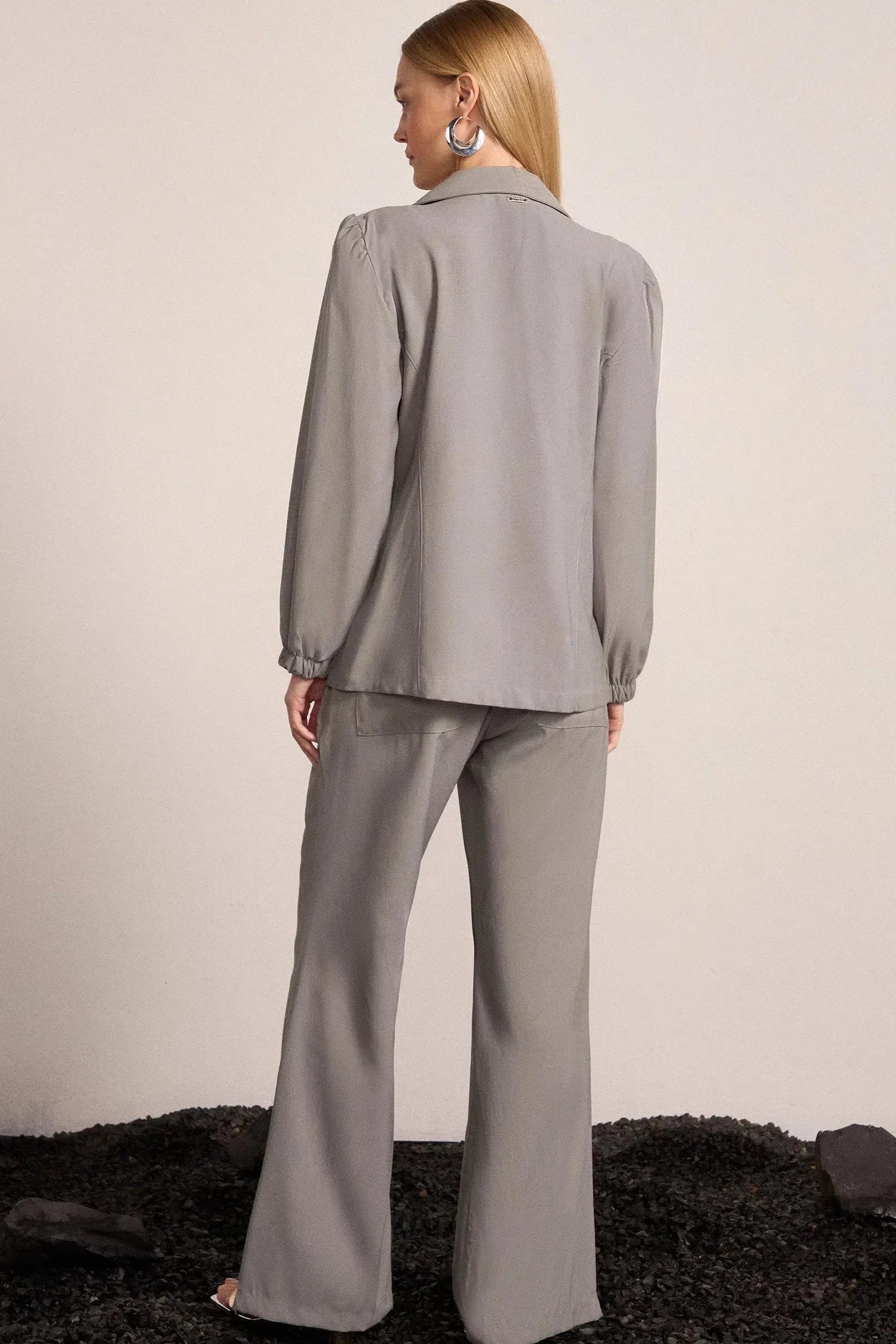 Calça Wide Leg em Alfaiataria 80263 Linzzi