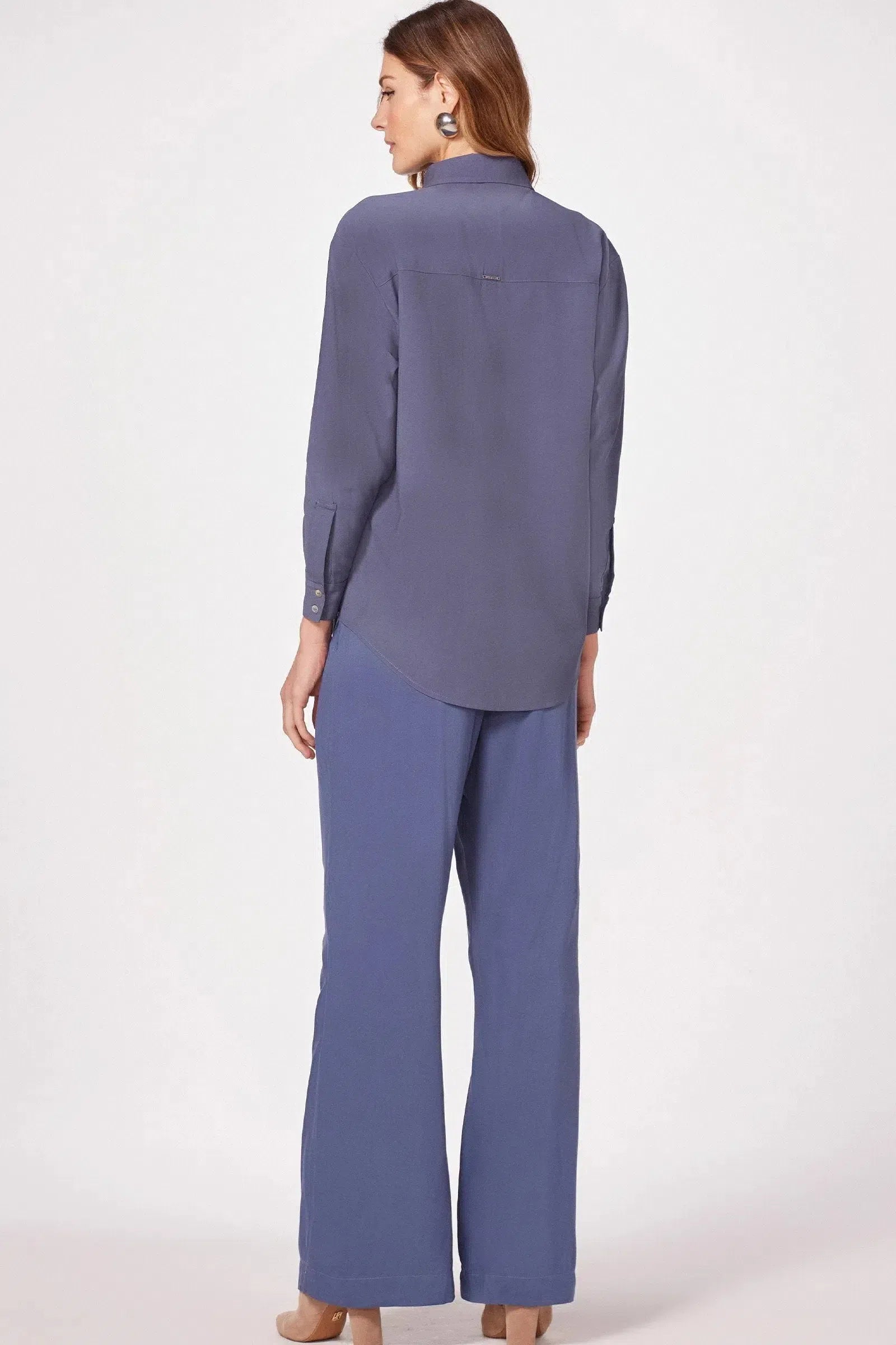 Calça Wide Leg em Alfaiataria 80263 Linzzi