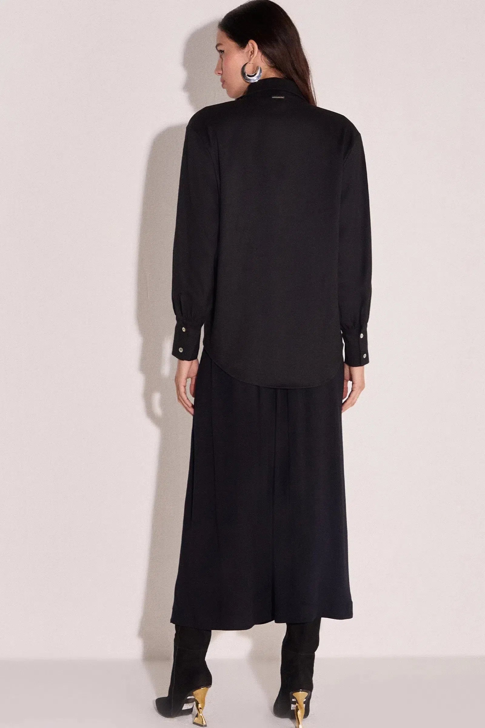 Camisa em Crepe 80809 Linzzi