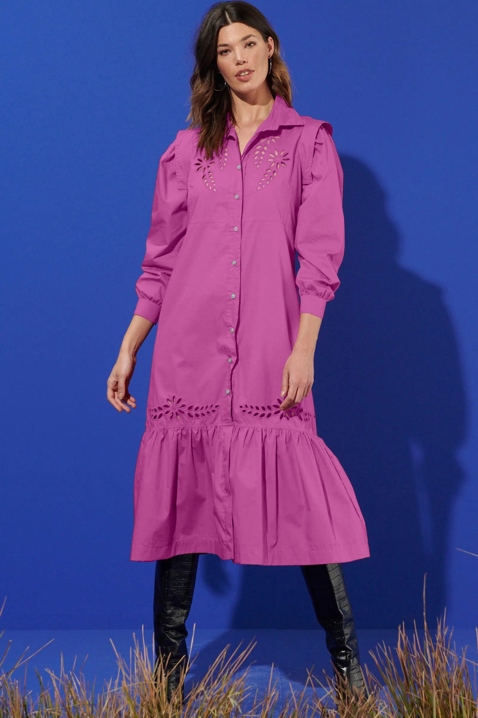 Chemise Midi em Tricoline Jéssica