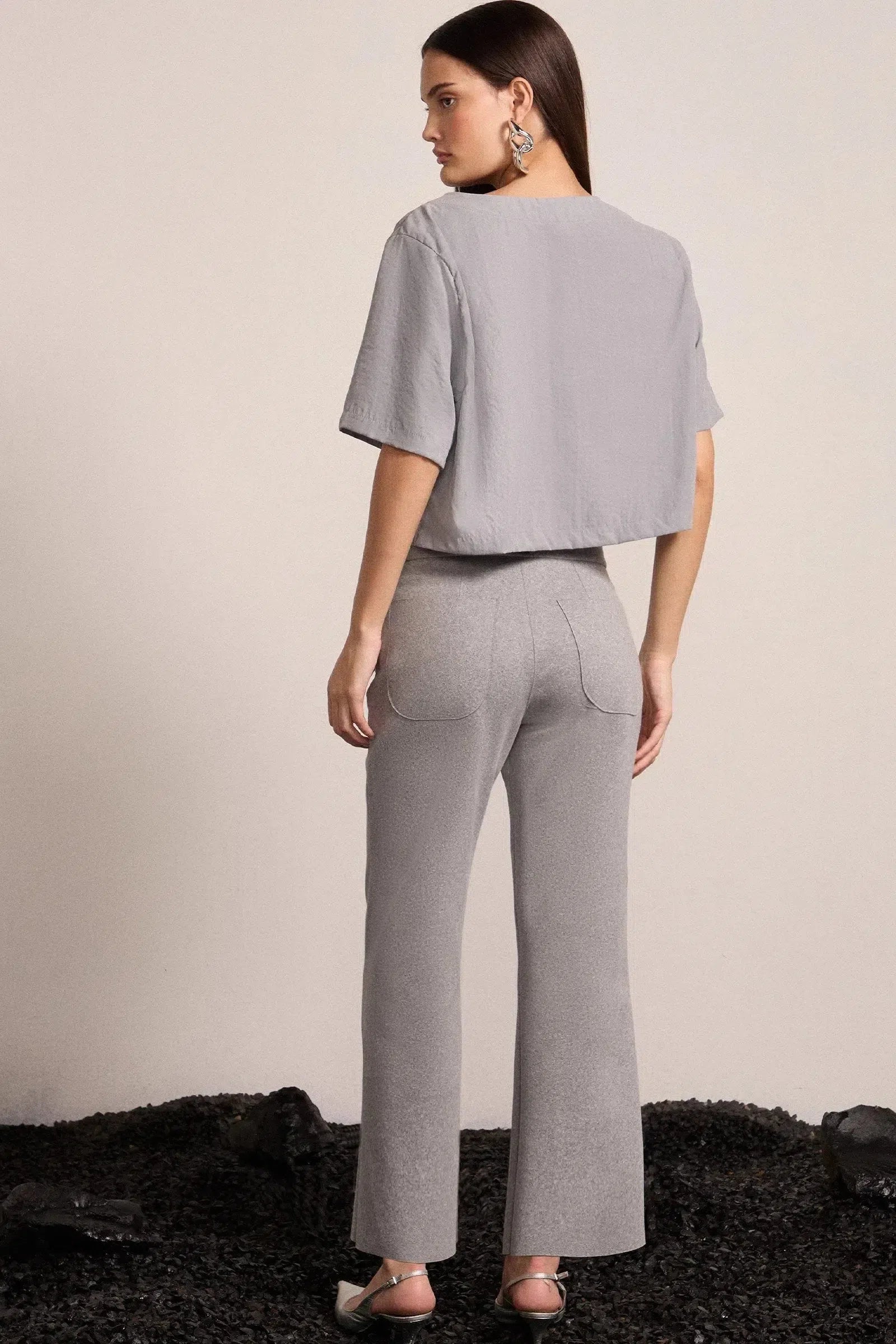 Blusa Ampla em Cupro 79415 Linzzi