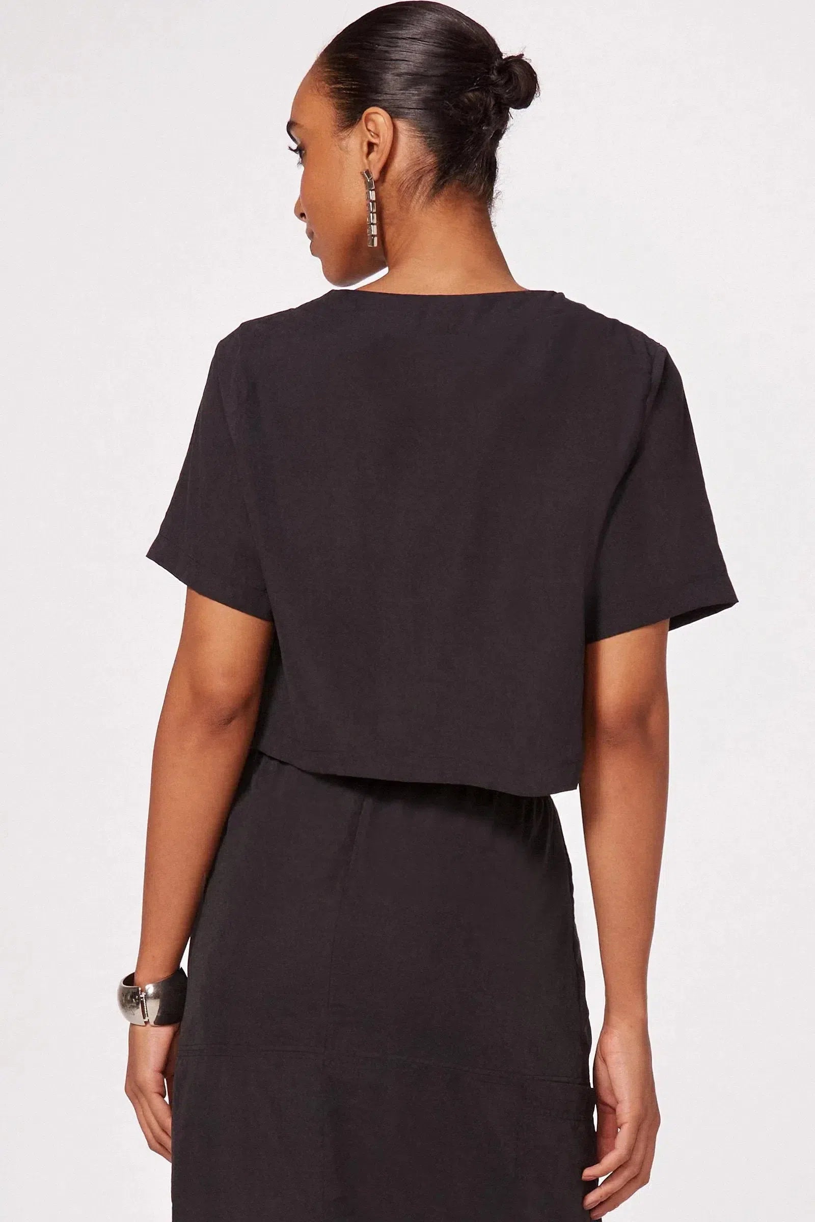 Blusa Ampla em Cupro 79415 Linzzi