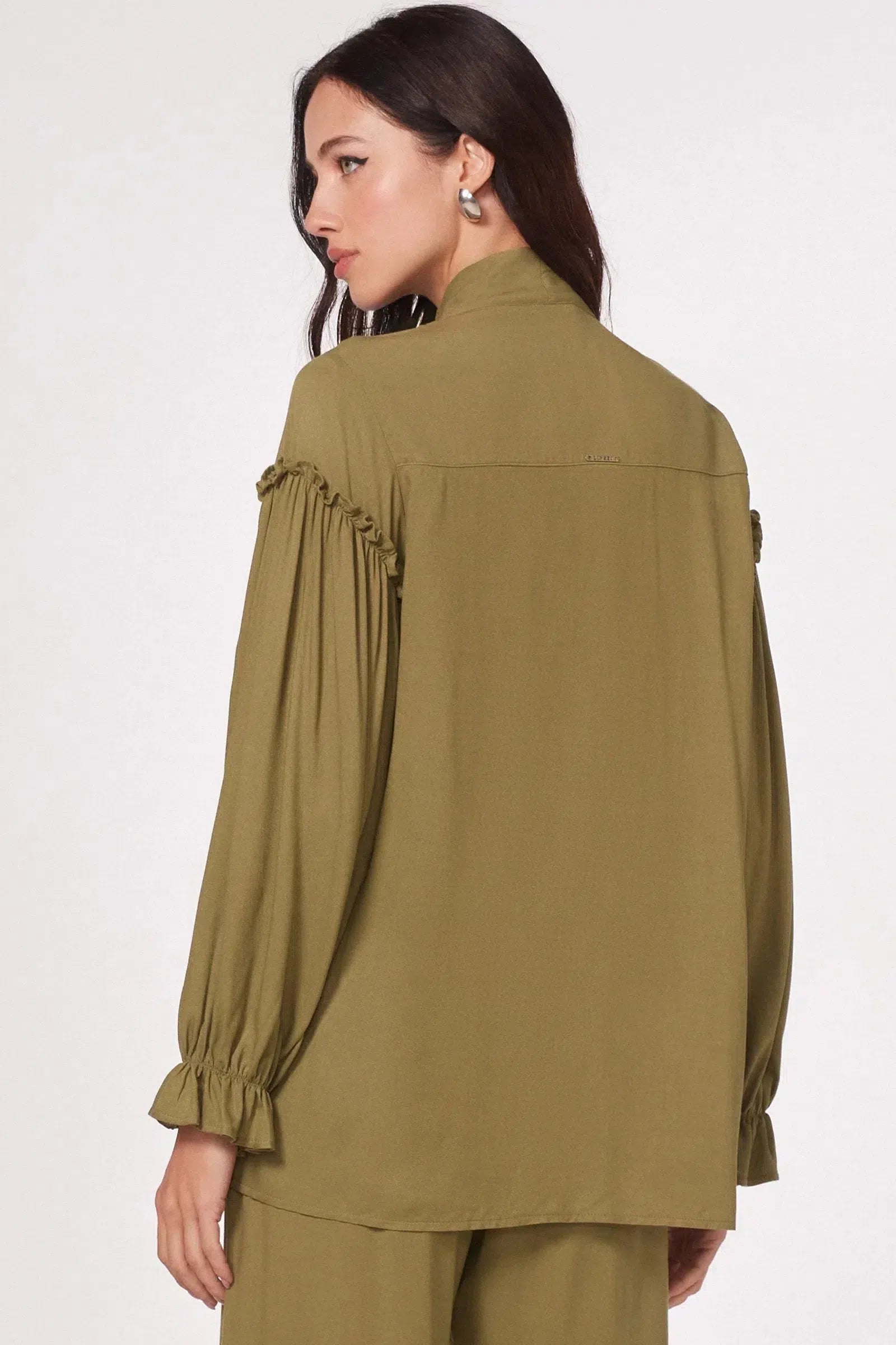 Blusa com Amarração em Viscose 80505 Linzzi