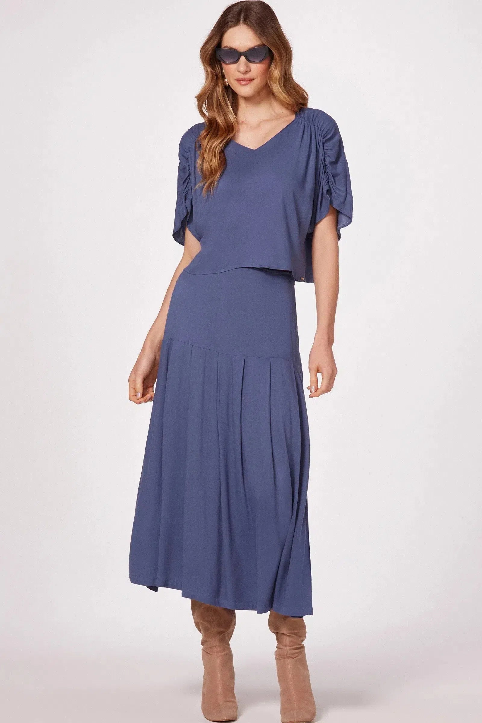 Blusa em Viscose 82174 Linzzi