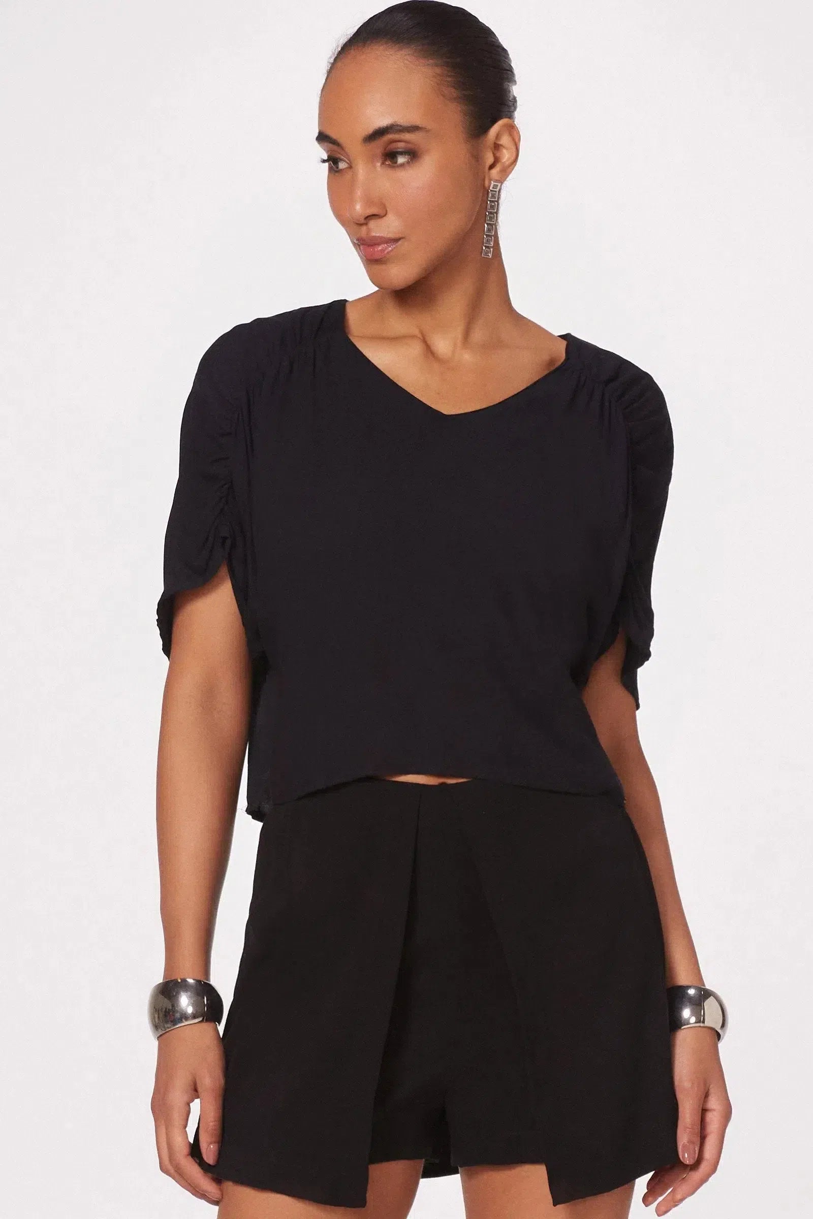 Blusa em Viscose 82174 Linzzi