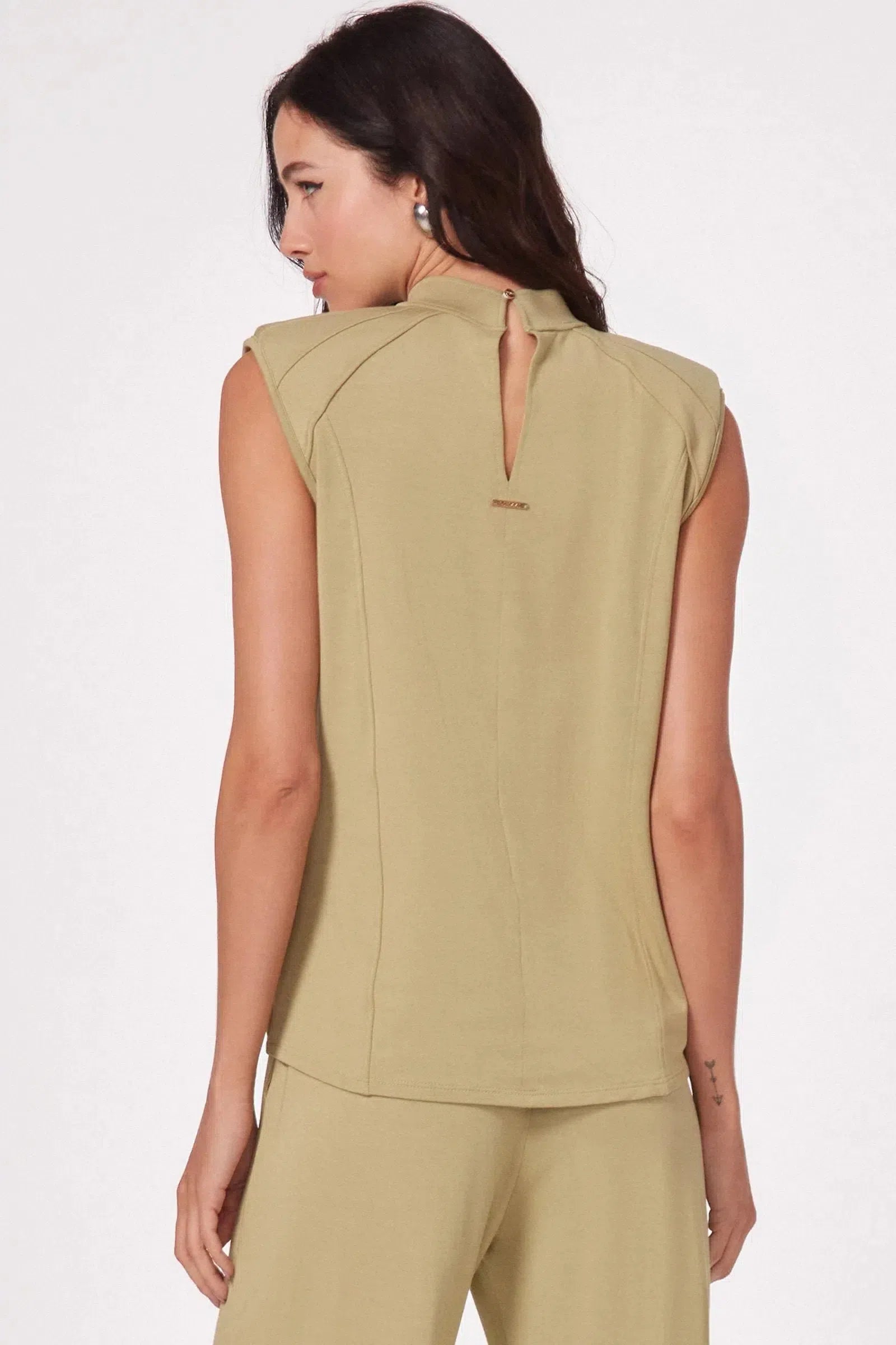 Blusa Muscle em Molevisco 81125 Linzzi