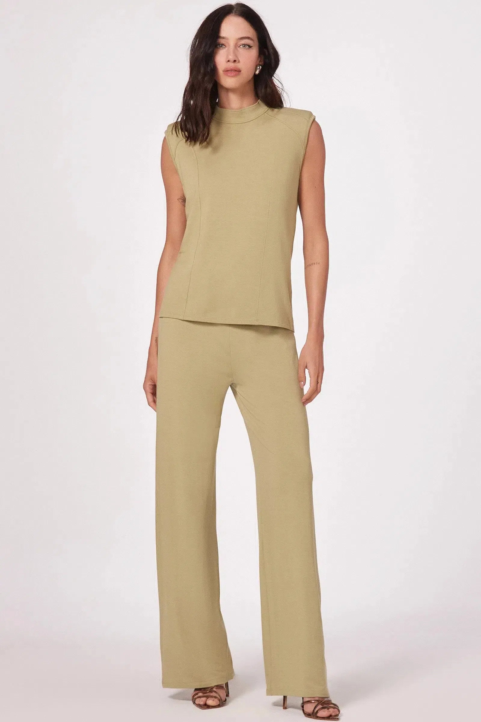 Blusa Muscle em Molevisco 81125 Linzzi